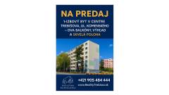  1-izbový byt v centre Trebišova, ul. Komenského