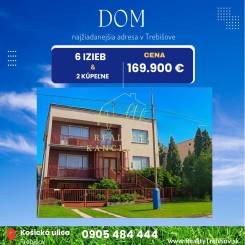 Rodinný dom vo vyhľadávanej lokalite Trebišova